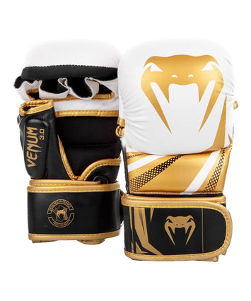 Venum Sparring MMA handschoenen Challenger 3.0 Wit/Zwart/Goud