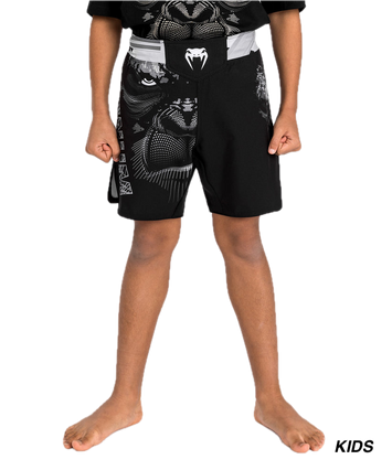 Venum Fightshort Gorilla Jungle Kids Zwart/Wit