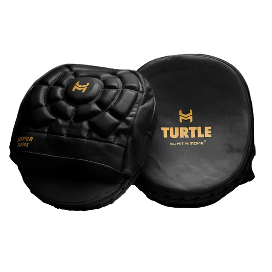 Hit N Move SuperMini Turtle Mitts Zwart/Goud