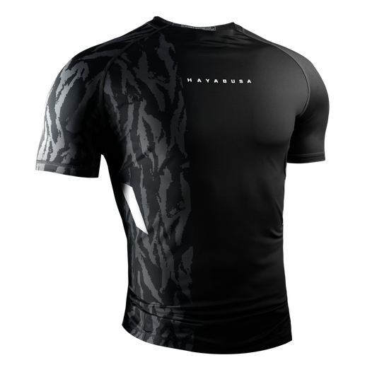 Hayabusa Rashguard Apex Short Sleeve Zwart