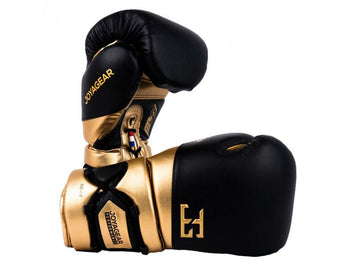 Joya Gear Bokshandschoenen Performance Veters Zwart/Goud
