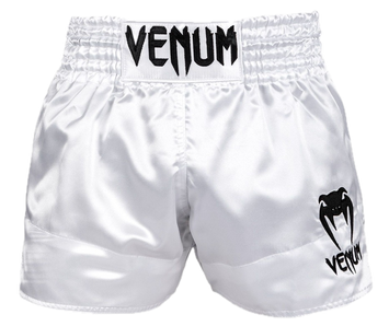 Venum Kickboksshort Classic Wit/Zwart