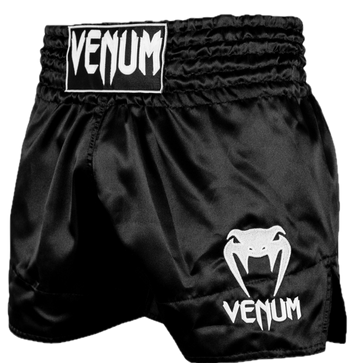 Venum Kickboksshort Classic Zwart/Wit