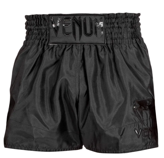 Venum Kickboksshort Classic Zwart/Zwart