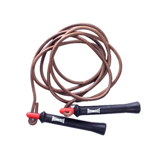 Rumble Springtouw Leer Verstelbaar
