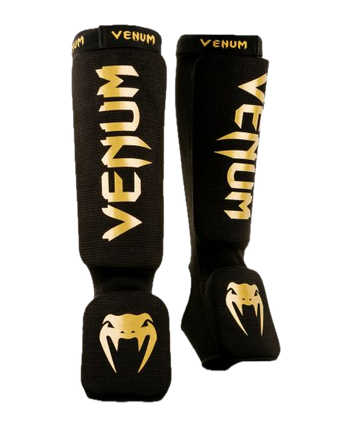 Venum Scheenbeschermers KONTACT INSTEP ZWART/GOUD