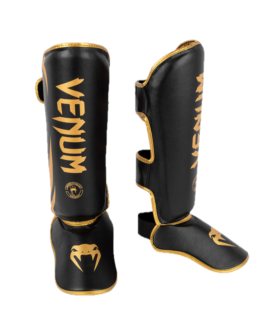 Venum Scheenbeschermers Challenger Stand-UP Zwart-Goud
