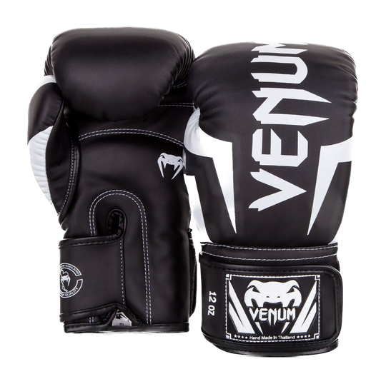 Venum Bokshandschoenen Elite Zwart/Wit