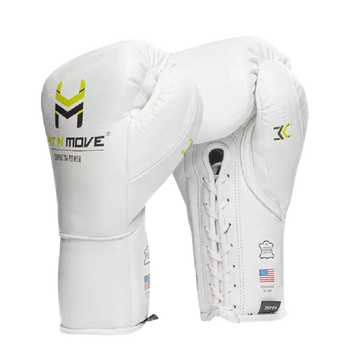 Hit N Move Zak en Conditie Bokshandschoenen Compact 14oz Wit
