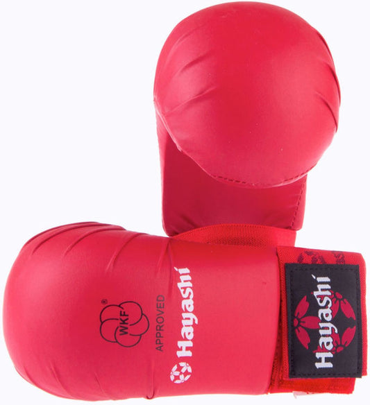 Hayashi Karate Vuistbeschermer TSUKI WKF approved Rood