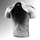 Hayabusa Men's Pro Ranked Rashguard Short Sleeve White