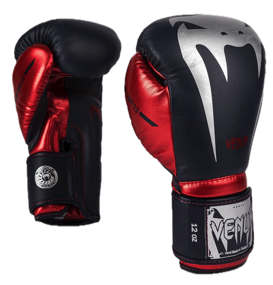 Venum Bokshandschoenen Giant 3.0 Leer Navy/Rood