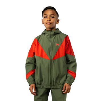 Venum Vectra Track Jacket Kids Groen/Oranje