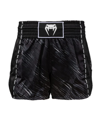 Kickboksshort Venum Rapid Zwart/Grijs/Wit