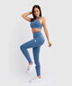 Venum Legging Performance Dames Storm Blauw