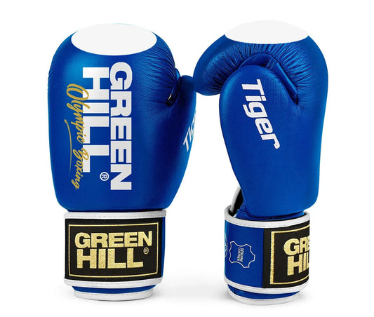 Green Hill Bokshandschoenen Tiger Blauw Target