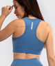 Venum Essentail Medium Impact Sport Bra Storm Blauw