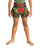 Venum Kickboksshort Inferno Army Groen/Oranje