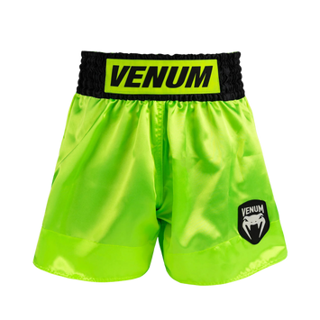 Venum Kickboksshort Classic Evo Muay Thai Neon Geel/Zwart