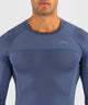 Venum Rashguard G-Fit Air Men's Long Sleeve Foggy Blue