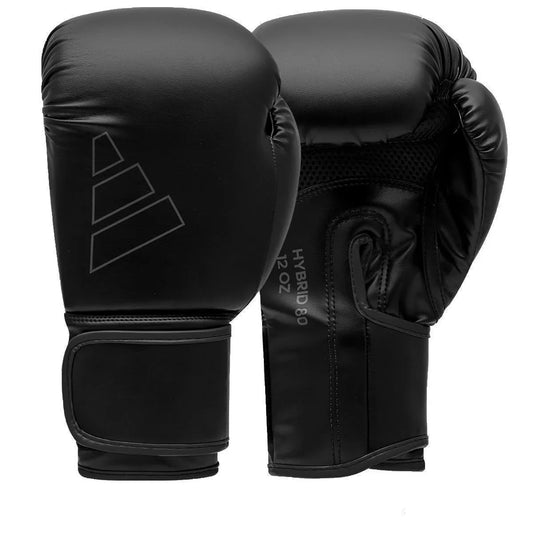 Adidas Bokshandschoenen Hybrid 80 Zwart/Zwart