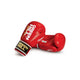 Green Hill Bokshandschoenen Tiger Leer Rood Gold label