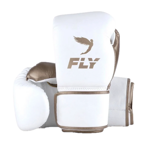 Fly Bokshandschoen Superloop Wit/Goud
