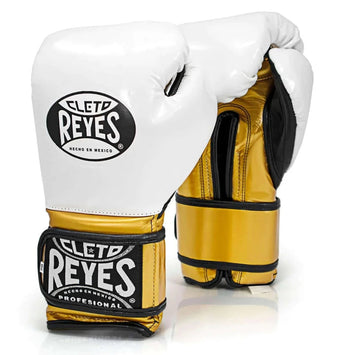 Cleto Reyes Bokshandschoenen Wit/Goud