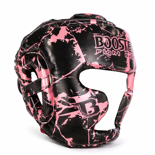 Booster Hoofdbeschermer HGL B 2 Youth Marble Roze