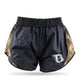 Booster Kickboksshort Retro Hybrid Zwart/Camo Groen