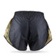 Booster Kickboksshort Retro Hybrid Zwart/Camo Groen