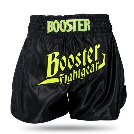 Booster Kickboksshort TBT Thunder Zwart/Geel