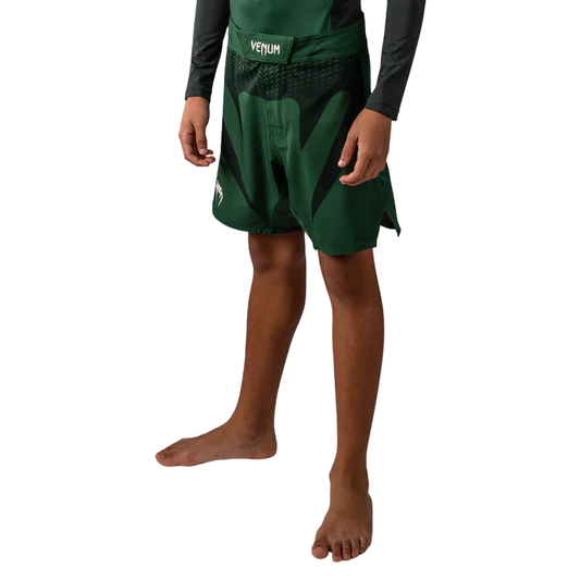 Fightshort Venum Attack Kids Groen/Wit