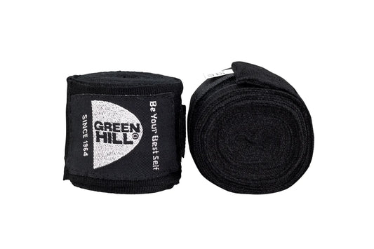 Green Hill Bandage Zwart 4.5 meter
