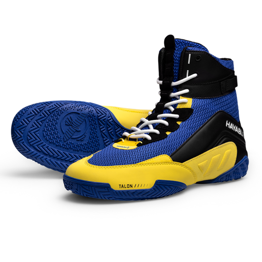 Hayabusa Boksschoenen Talon Blauw/Geel