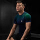 Hayabusa Rashguard Fusion Short Sleeve Blauw/Groen