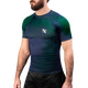 Hayabusa Rashguard Fusion Short Sleeve Blauw/Groen
