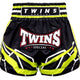 Twins Kickboksshort TTBL Racing Zwart/Groen