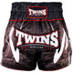 Twins Kickboksshort TTBL Rusty Zwart