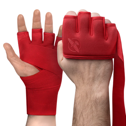 Hayabusa Knokkel beschermer en bandage 2in1 Rood