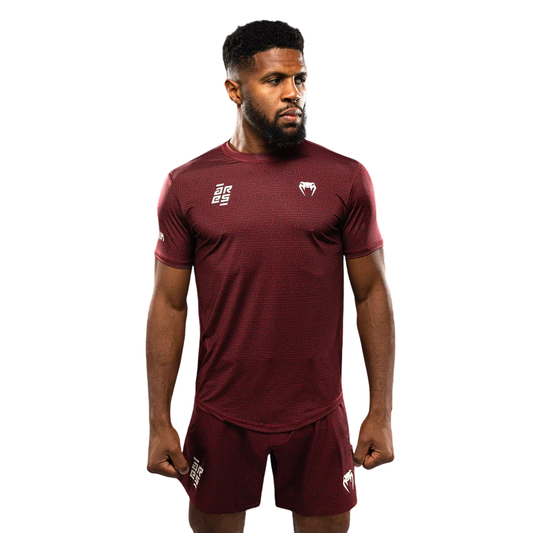 T-shirt Venum X Ares Shirt Burgundy