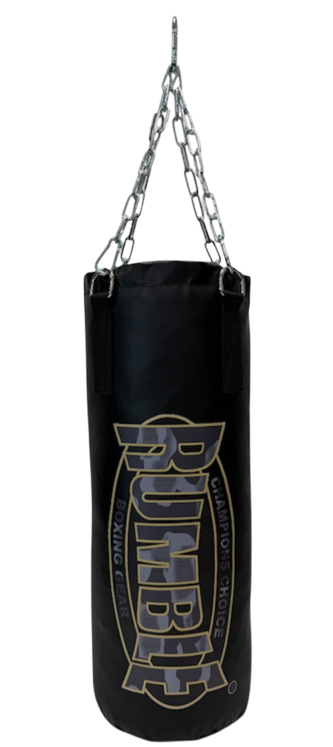 Rumble Bokszak Camo voor Kinderen Zwart/Goud