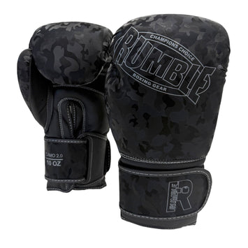 Rumble Bokshandschoenen Camo 2.0 Zwart/Grijs