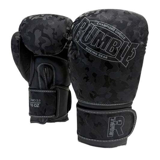 Rumble Bokshandschoenen Camo 2.0 Zwart/Grijs