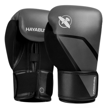 Hayabusa Bokshandschoenen E1  Zwart/Grijs