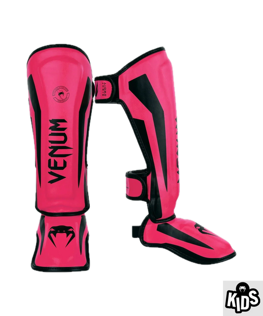 Venum Scheenbeschermers Elite Kids Neon Roze