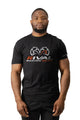Rival Spandex T-Shirt Zwart