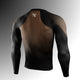 Hayabusa Men's Pro Ranked Rashguard Long Sleeve Brown