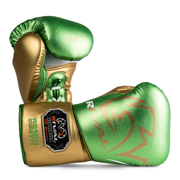 Rival Bokshandschoenen RS100 Professional Groen/Goud - 16oz S
