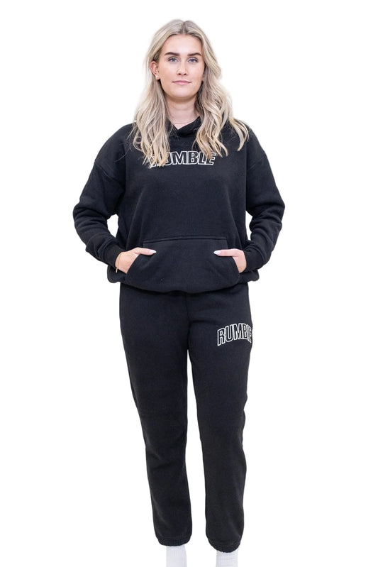 Rumble Recovery Hoodie Zwart/Wit